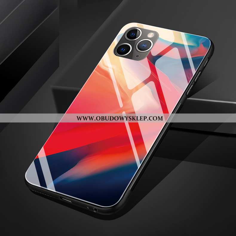 Futerał iPhone 11 Pro Max Szkło Kolor Abstrakcja, Pokrowce iPhone 11 Pro Max Silikonowe Ochraniacz K