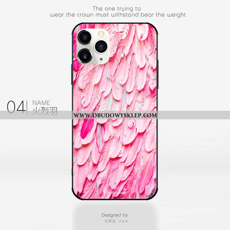 Futerał iPhone 11 Pro Trendy Etui, Pokrowce iPhone 11 Pro Silikonowe Sztuka Rozowa