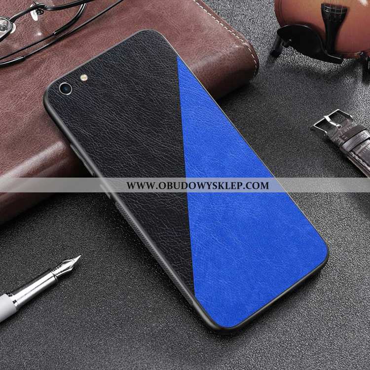 Futerał iPhone 6/6s Skóra Miękki Telefon Komórkowy, Pokrowce iPhone 6/6s Trendy Anti-fall Czarna