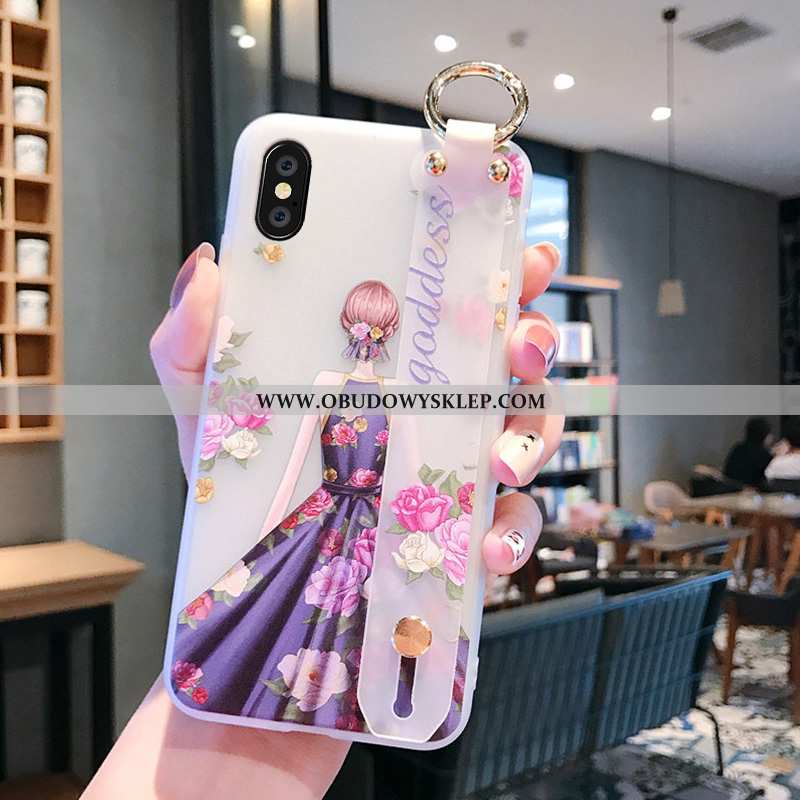 Futerał iPhone Xs Osobowość All Inclusive Trendy, Pokrowce iPhone Xs Kreatywne Nowy Rozowa