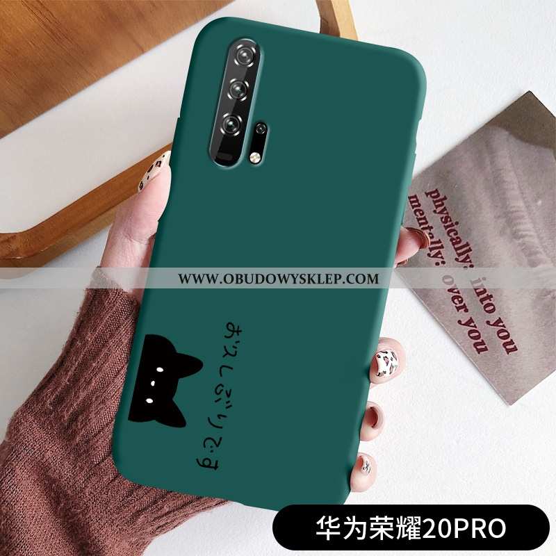 Obudowa Honor 20 Pro Cienkie Nubuku Telefon Komórkowy, Etui Honor 20 Pro Miękki All Inclusive Czerwo