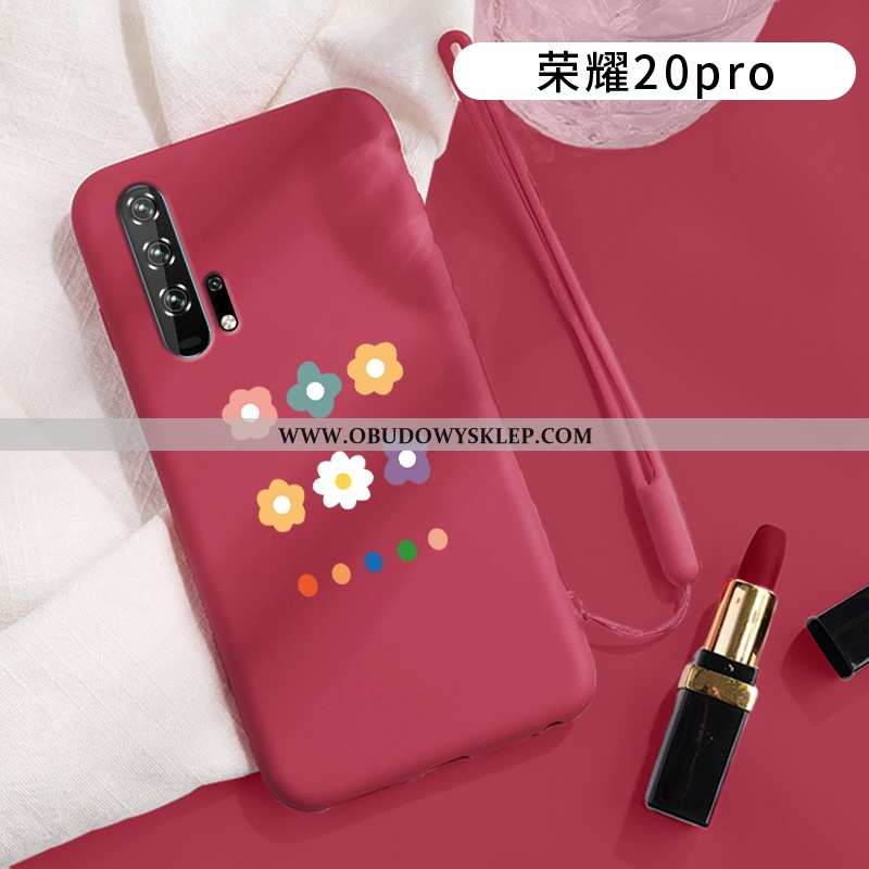 Obudowa Honor 20 Pro Moda Mały Etui, Etui Honor 20 Pro Nubuku Anti-fall Fioletowy