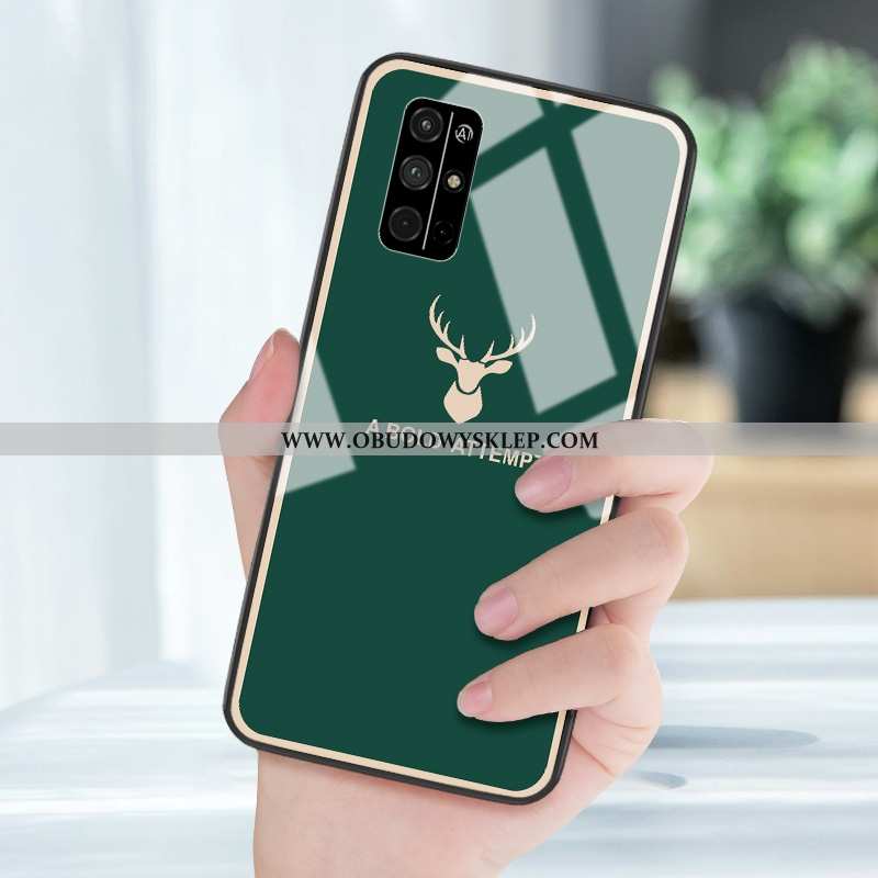 Obudowa Honor 30s Trendy Futerał Telefon Komórkowy, Etui Honor 30s Silikonowe Zielone