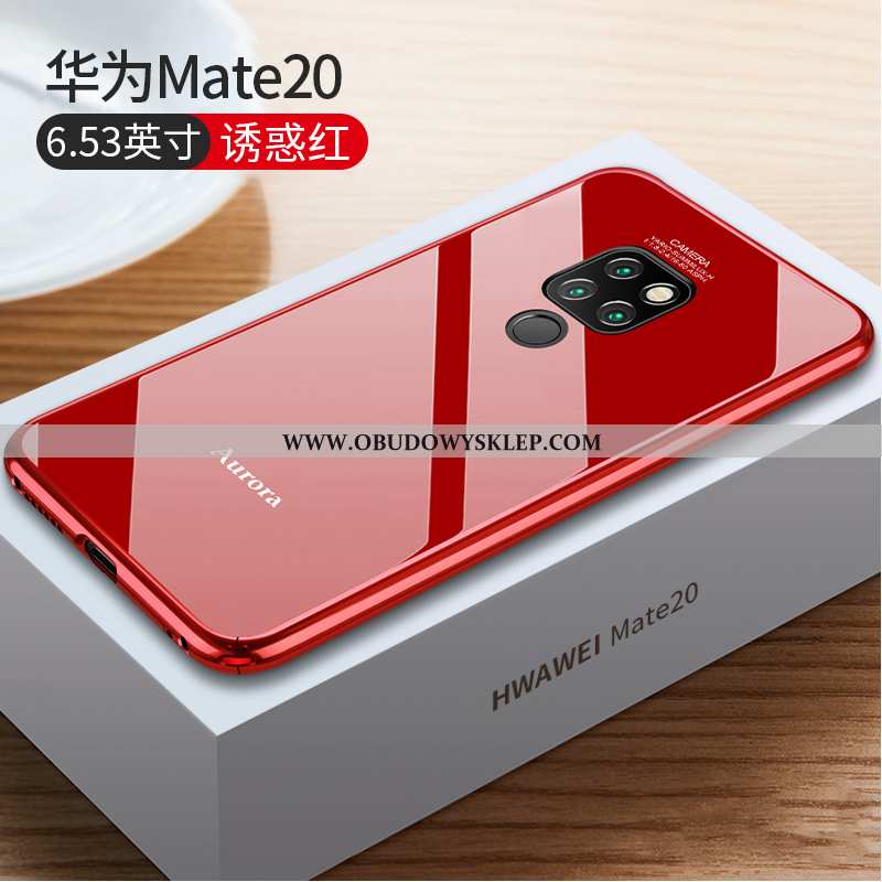 Obudowa Huawei Mate 20 Metal Telefon Komórkowy Etui, Etui Huawei Mate 20 Ochraniacz Czarny Czarna