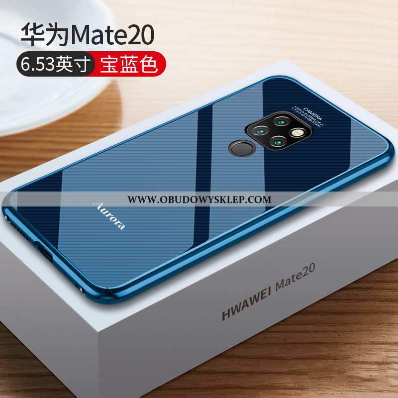 Obudowa Huawei Mate 20 Metal Telefon Komórkowy Etui, Etui Huawei Mate 20 Ochraniacz Czarny Czarna