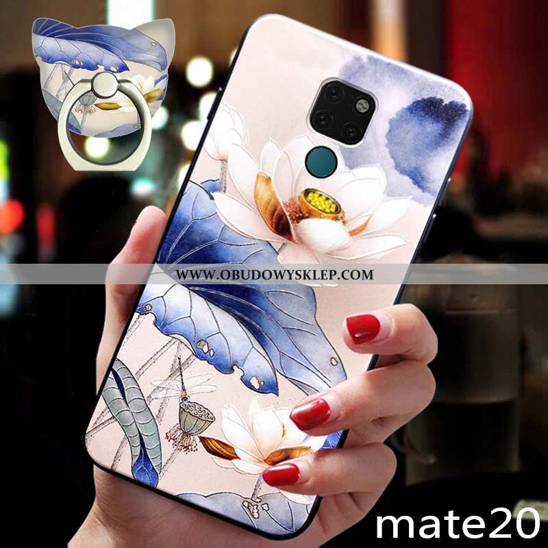 Obudowa Huawei Mate 20 Silikonowe Telefon Komórkowy Ciemno Niebieski, Etui Huawei Mate 20 Ochraniacz