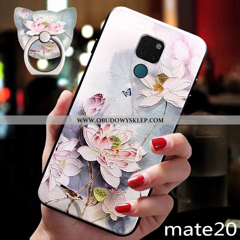 Obudowa Huawei Mate 20 Silikonowe Telefon Komórkowy Ciemno Niebieski, Etui Huawei Mate 20 Ochraniacz