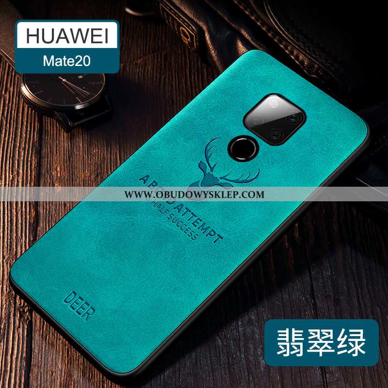 Obudowa Huawei Mate 20 Wzór Telefon Komórkowy Zielony, Etui Huawei Mate 20 Trendy Anti-fall Zielone