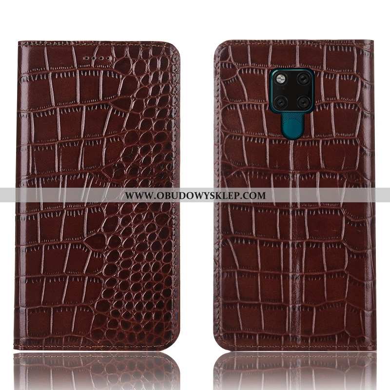 Obudowa Huawei Mate 20 X Prawdziwa Skóra Krokodyl Futerał, Etui Huawei Mate 20 X Ochraniacz All Incl