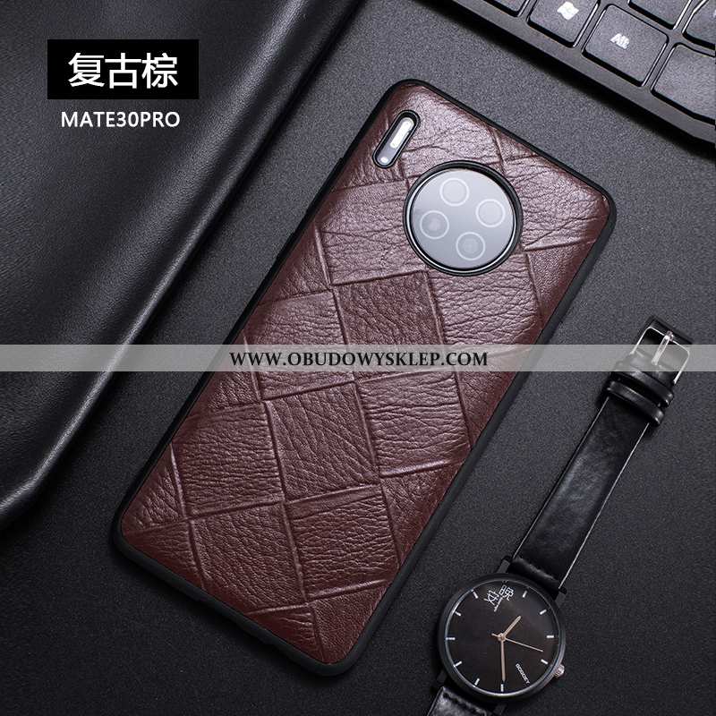 Obudowa Huawei Mate 30 Pro Super Skóra Telefon Komórkowy, Etui Huawei Mate 30 Pro Cienkie Trendy Kaw