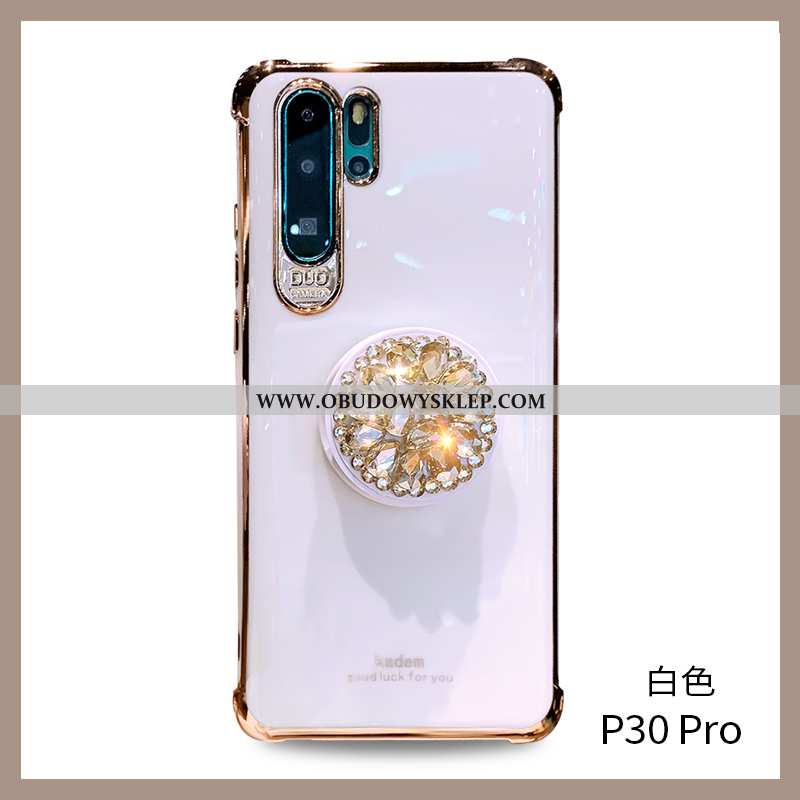 Obudowa Huawei P30 Pro Kreatywne Balon Anti-fall, Etui Huawei P30 Pro Trendy Ochraniacz Biała