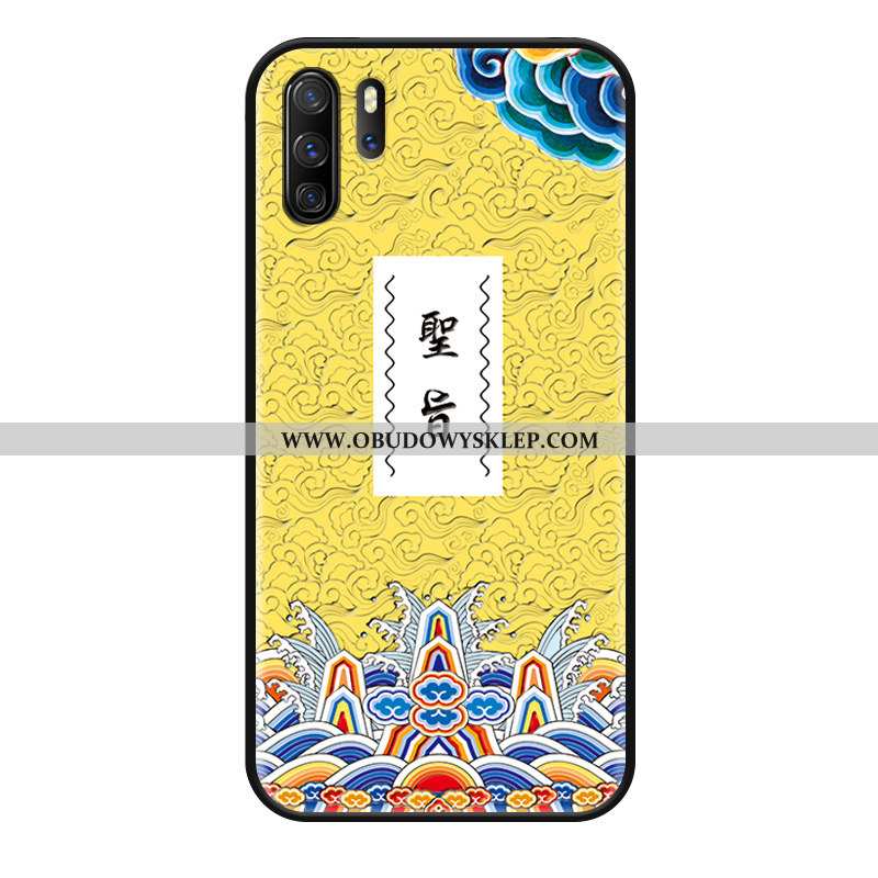 Obudowa Huawei P30 Pro Osobowość Wiszące Ozdoby Czerwony, Etui Huawei P30 Pro Relief Anti-fall Czerw