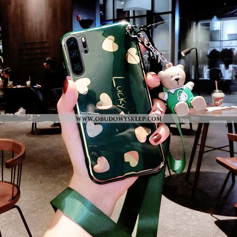 Obudowa Huawei P30 Pro Super Osobowość Zielony, Etui Huawei P30 Pro Cienkie Jasny Zielone