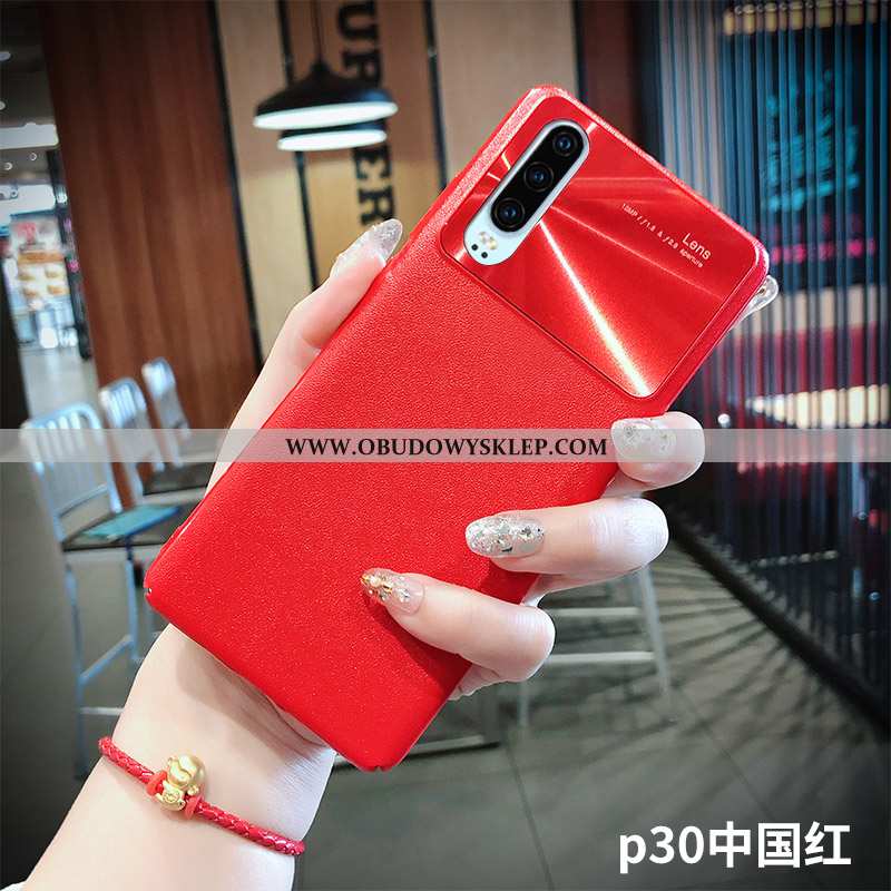 Obudowa Huawei P30 Trendy Wiatr Cienkie, Etui Huawei P30 Super Anti-fall Pomarańczowa