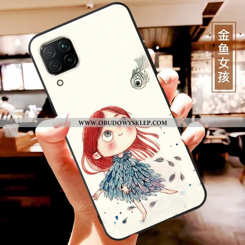 Obudowa Huawei P40 Lite Miękki Osobowość Super, Etui Huawei P40 Lite Ochraniacz Trendy Biała