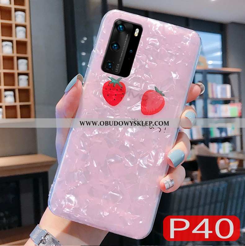 Obudowa Huawei P40 Ochraniacz Anti-fall Shell, Etui Huawei P40 Osobowość All Inclusive Rozowa