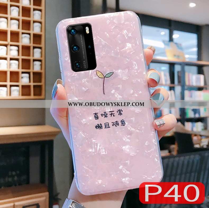 Obudowa Huawei P40 Ochraniacz Anti-fall Shell, Etui Huawei P40 Osobowość All Inclusive Rozowa