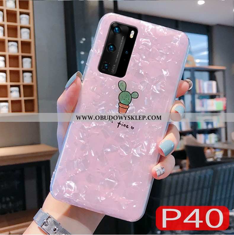 Obudowa Huawei P40 Ochraniacz Anti-fall Shell, Etui Huawei P40 Osobowość All Inclusive Rozowa