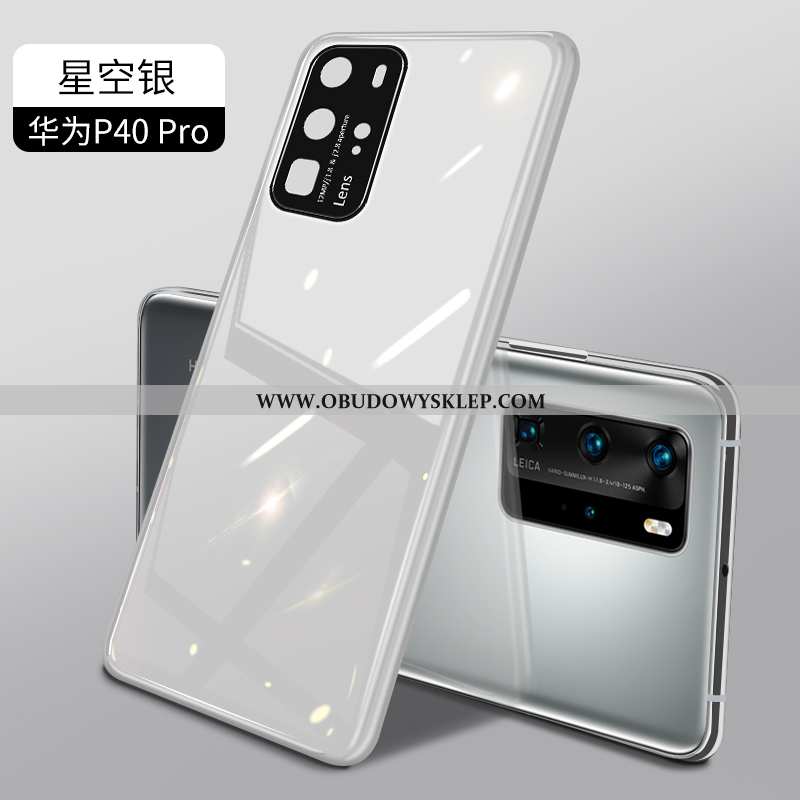 Obudowa Huawei P40 Pro Super All Inclusive Etui, Etui Huawei P40 Pro Cienkie Lustro Army Zielony