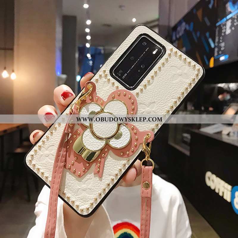 Obudowa Huawei P40 Pro Trendy Osobowość Etui, Etui Huawei P40 Pro Ochraniacz Moda Biała