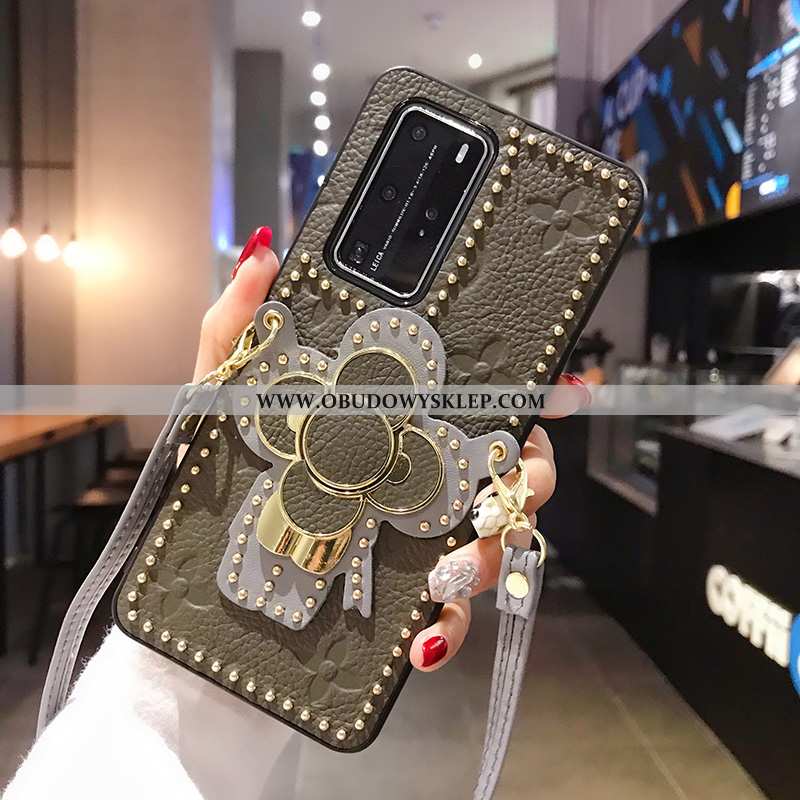 Obudowa Huawei P40 Pro Trendy Osobowość Etui, Etui Huawei P40 Pro Ochraniacz Moda Biała