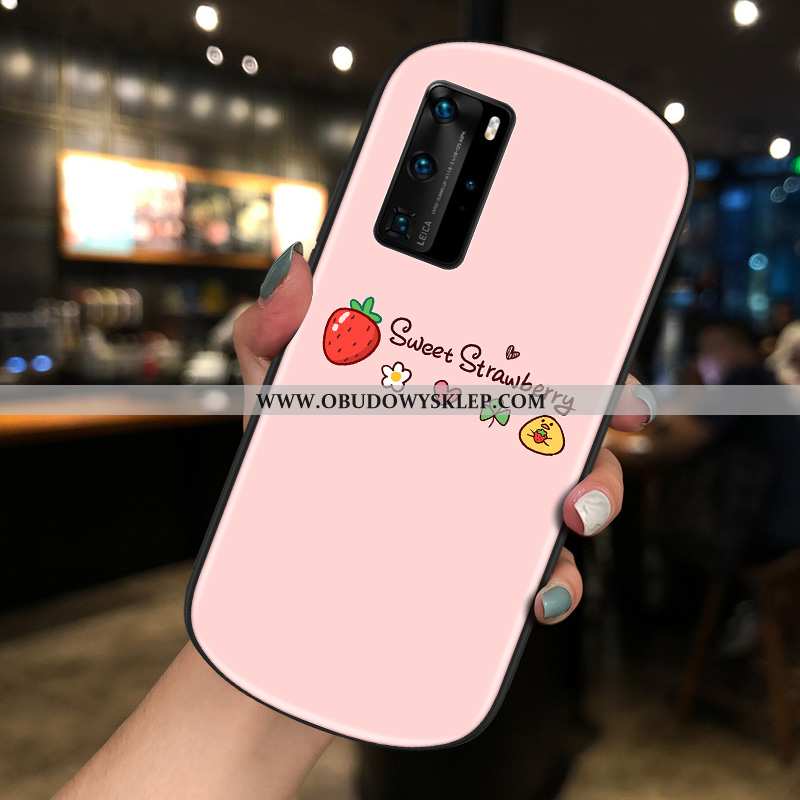 Obudowa Huawei P40 Pro Trendy Zielony Futerał, Etui Huawei P40 Pro Szkło Kreatywne Zielone