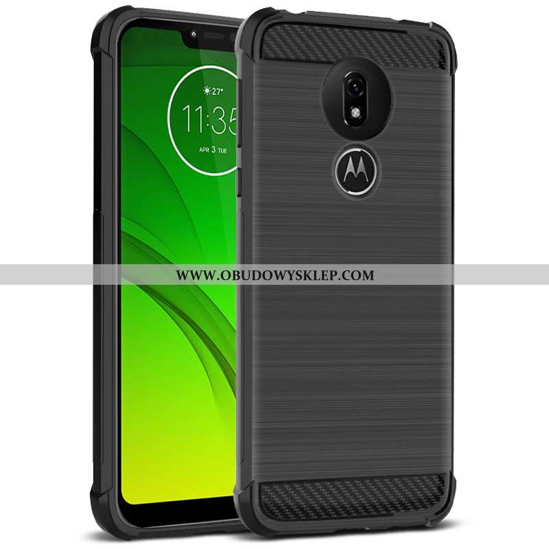 Obudowa Moto G7 Play Wzór All Inclusive Antypoślizgowe, Etui Moto G7 Play Miękki Balon Czarna