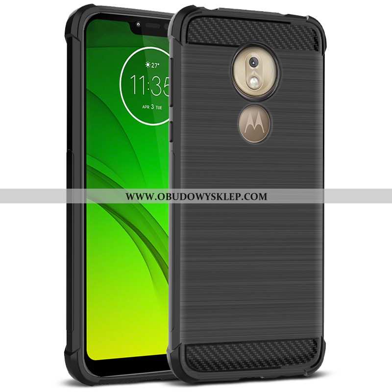 Obudowa Moto G7 Play Wzór All Inclusive Antypoślizgowe, Etui Moto G7 Play Miękki Balon Czarna