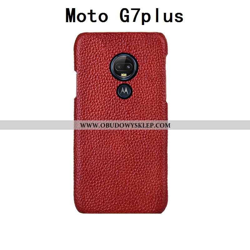 Obudowa Moto G7 Plus Moda Anti-fall Telefon Komórkowy, Etui Moto G7 Plus Luksusowy Kreatywne Granato