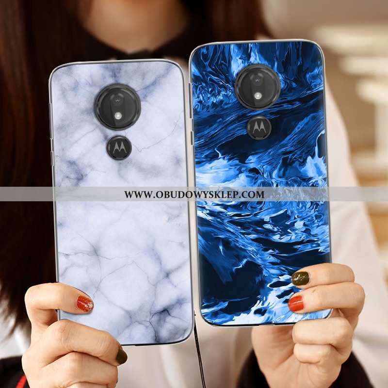 Obudowa Moto G7 Power Trendy Osobowość Telefon Komórkowy, Etui Moto G7 Power Miękki Kreatywne Niebie