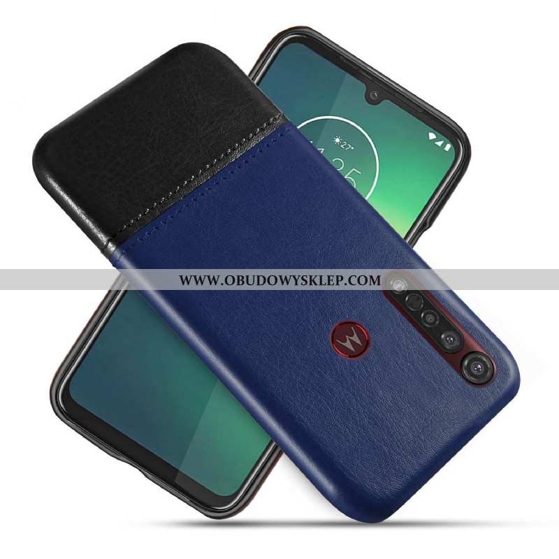 Obudowa Moto G8 Plus Kreatywne Niebieski Telefon Komórkowy, Etui Moto G8 Plus Ochraniacz Niebieska