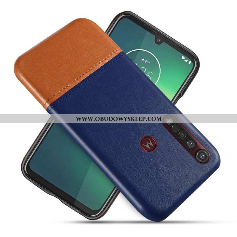 Obudowa Moto G8 Plus Kreatywne Niebieski Telefon Komórkowy, Etui Moto G8 Plus Ochraniacz Niebieska