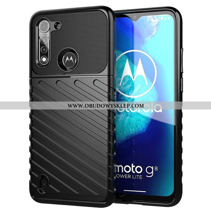 Obudowa Moto G8 Power Lite Ochraniacz Telefon Komórkowy Etui, Etui Moto G8 Power Lite Czarny Anti-fa