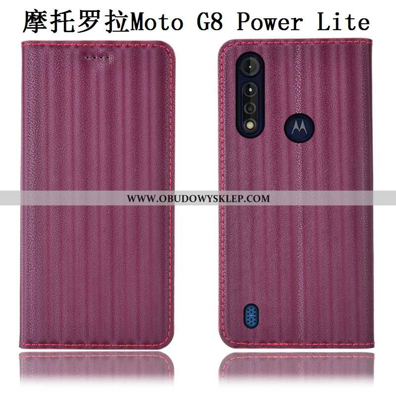 Obudowa Moto G8 Power Lite Wzór Czarny Etui, Etui Moto G8 Power Lite Ochraniacz Pokrowce Czarna