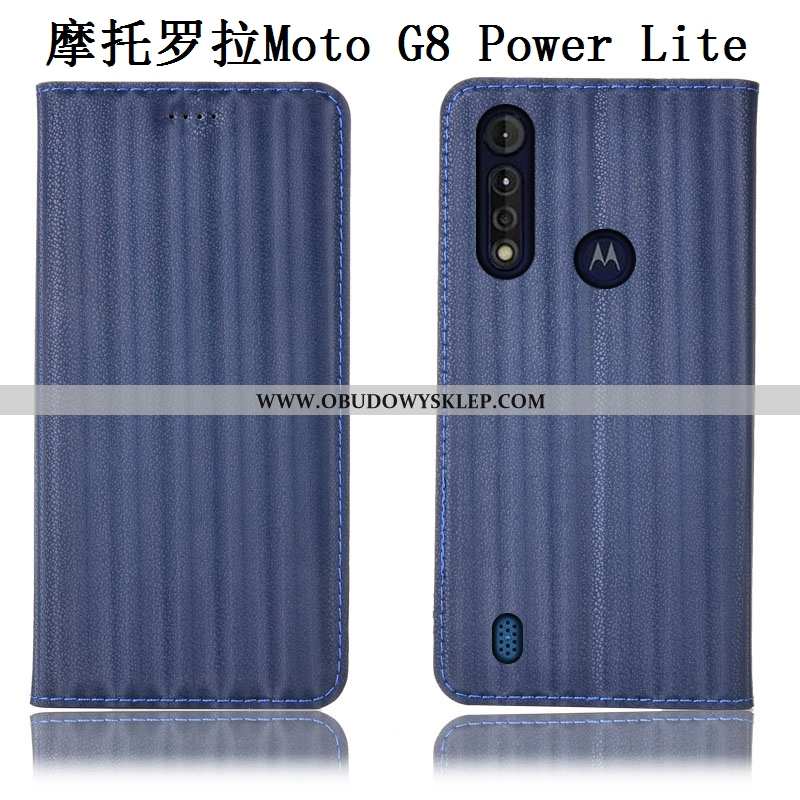 Obudowa Moto G8 Power Lite Wzór Czarny Etui, Etui Moto G8 Power Lite Ochraniacz Pokrowce Czarna