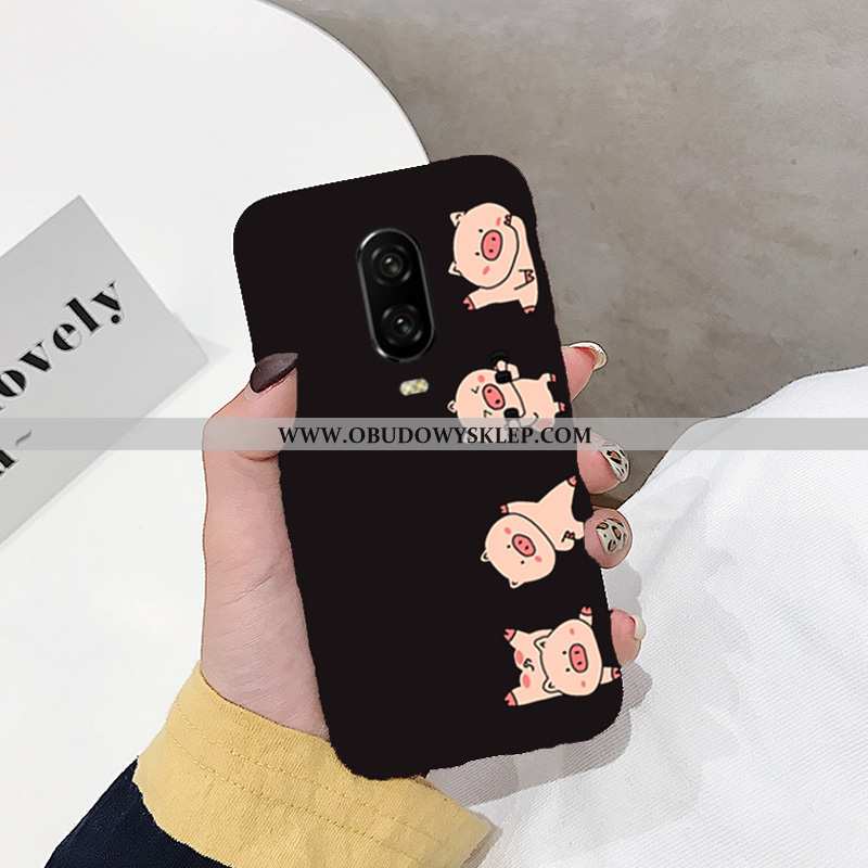 Obudowa Oneplus 6t Trendy Zakochani Futerał, Etui Oneplus 6t Super Nubuku Czerwona