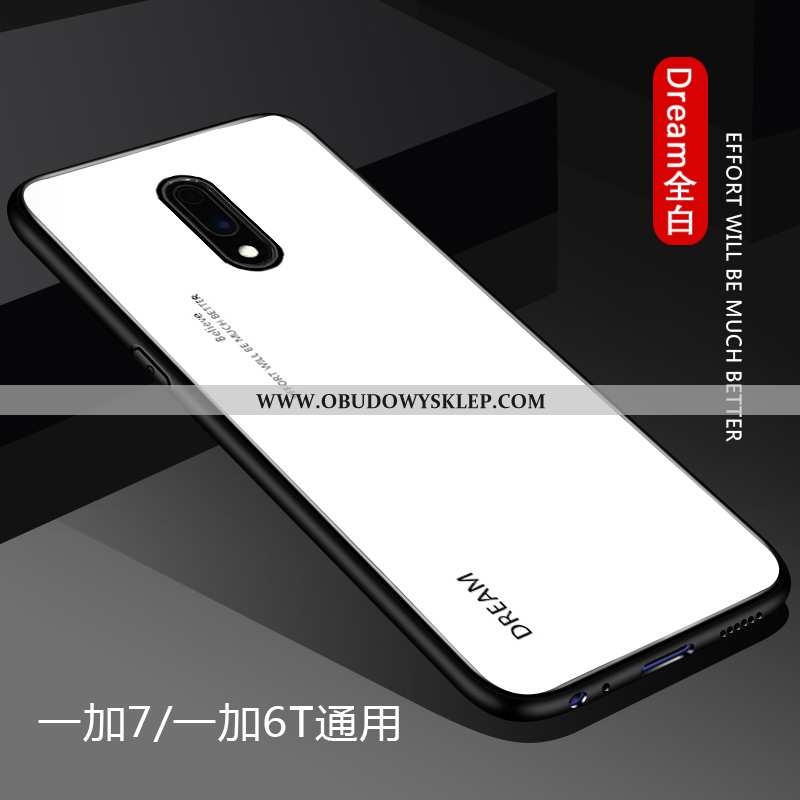 Obudowa Oneplus 7 Silikonowe Dostosowane Biały, Etui Oneplus 7 Ochraniacz Trudno Biała