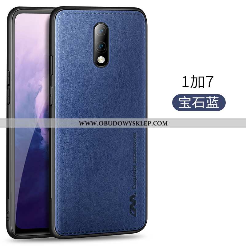 Obudowa Oneplus 7 Super Magnetyzm Zielony, Etui Oneplus 7 Cienkie Skóra Zielone