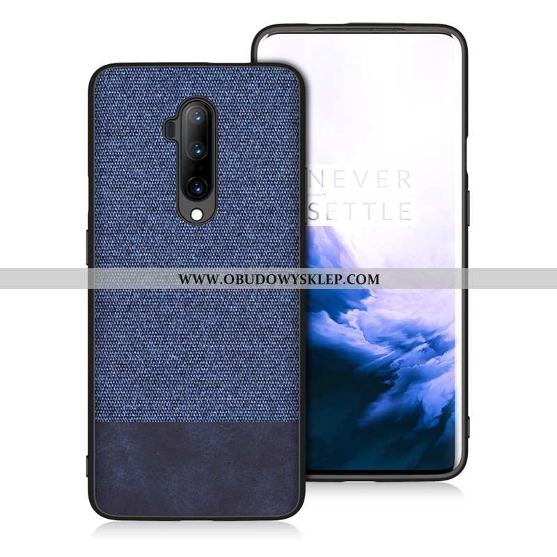 Obudowa Oneplus 7t Pro Trendy Płótno Telefon Komórkowy, Etui Oneplus 7t Pro Super Silikonowe Granato