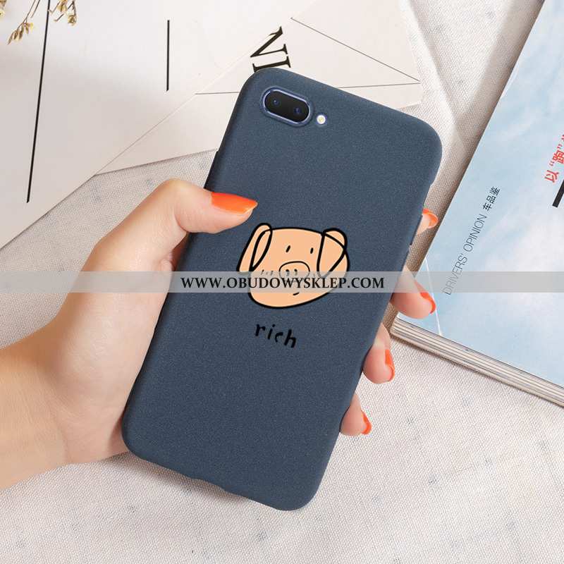 Obudowa Oppo A5 Kreatywne Proste Zakochani, Etui Oppo A5 Relief Moda Czarna