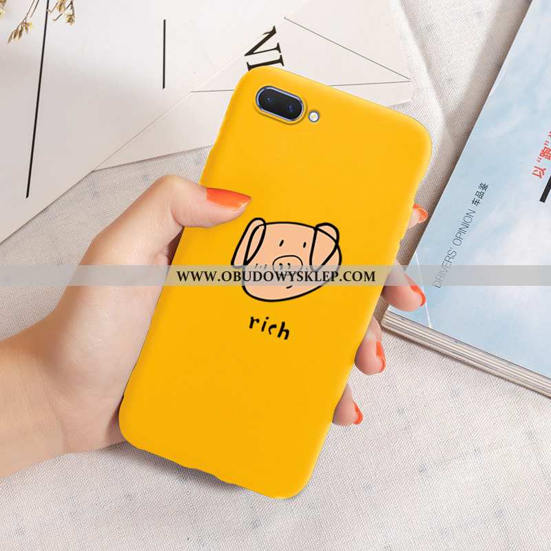 Obudowa Oppo A5 Kreatywne Proste Zakochani, Etui Oppo A5 Relief Moda Czarna