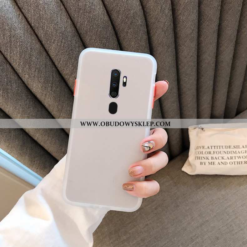 Obudowa Oppo A9 2020 Ochraniacz Miękki Czerwony, Etui Oppo A9 2020 Nubuku Anti-fall Czerwona