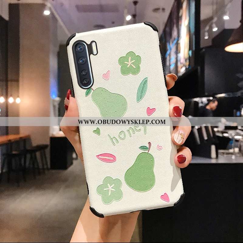 Obudowa Oppo A91 Ochraniacz Dla Grubych Trendy, Etui Oppo A91 Nubuku Anti-fall Rozowa