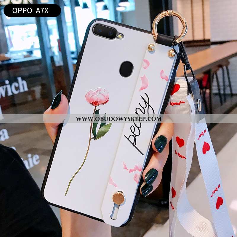 Obudowa Oppo Ax7 Moda Trendy Relief, Etui Oppo Ax7 Kreatywne Zielony Zielone