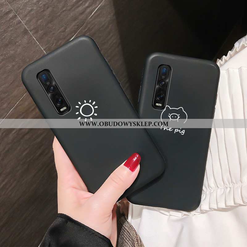 Obudowa Oppo Find X2 Pro Miękki All Inclusive Moda, Etui Oppo Find X2 Pro Silikonowe Czarna