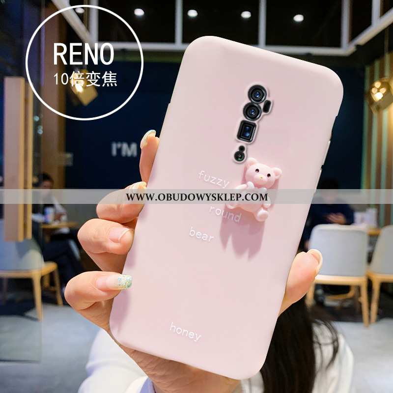 Obudowa Oppo Reno 10x Zoom Miękki Znieść Piękny, Etui Oppo Reno 10x Zoom Silikonowe Żywica Fioletowy