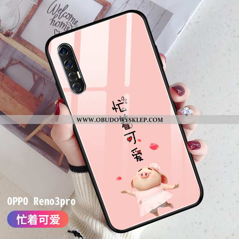 Obudowa Oppo Reno 3 Pro Cienkie Piękny Kreatywne, Etui Oppo Reno 3 Pro Miękki Trendy Zielone