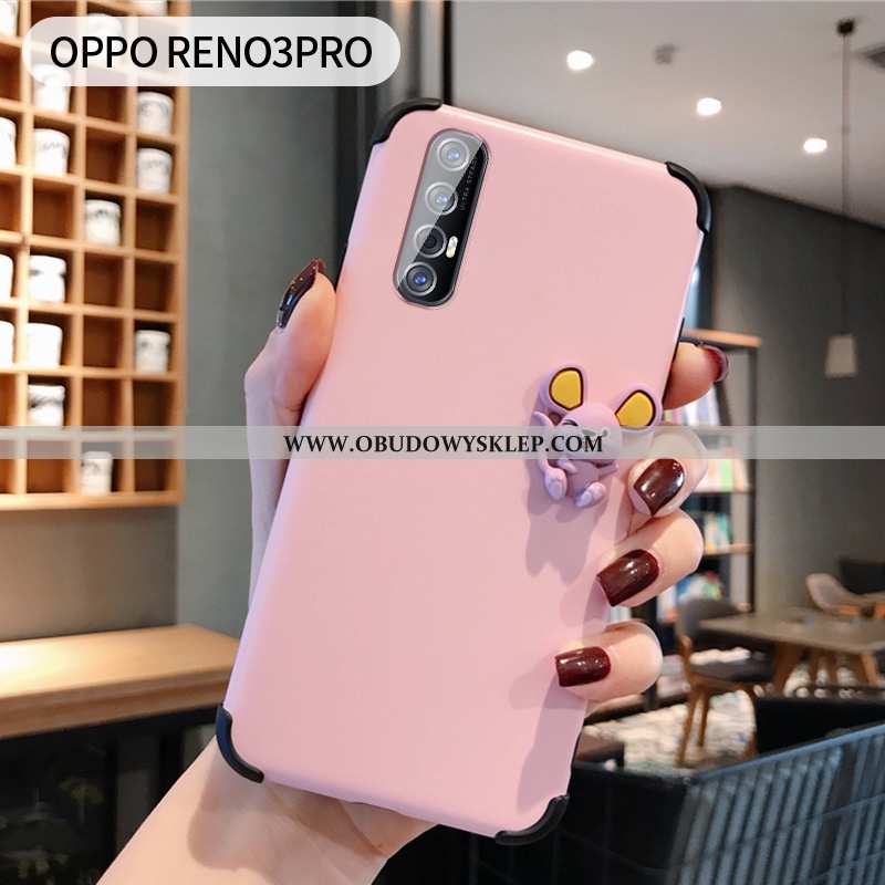 Obudowa Oppo Reno 3 Pro Super Etui Czerwony Netto, Oppo Reno 3 Pro Cienkie Proste Niebieska