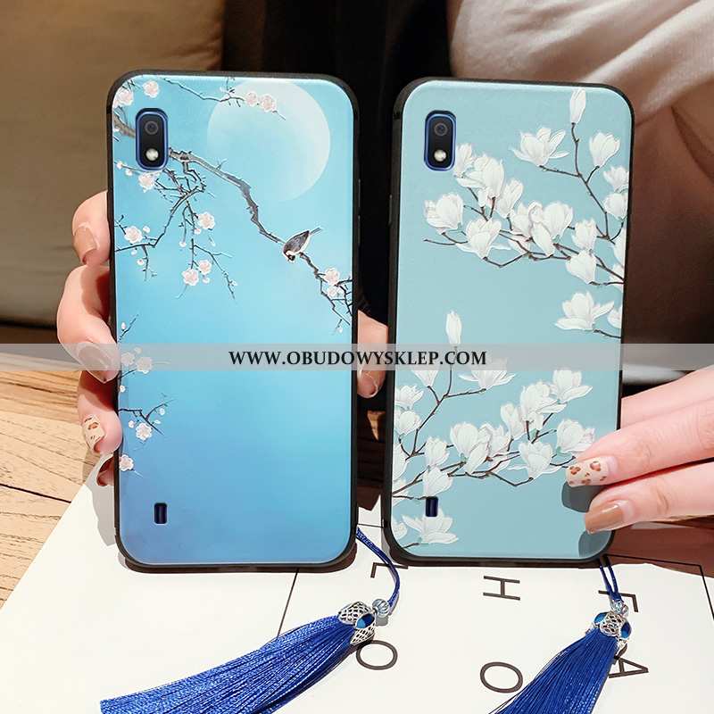 Obudowa Samsung Galaxy A10 Super Anti-fall Niebieski, Etui Samsung Galaxy A10 Cienkie Miękki Niebies