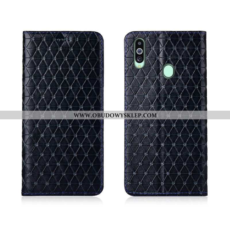 Obudowa Samsung Galaxy A20s Skórzane Etui Trendy Miękki, Samsung Galaxy A20s Nubuku Ochraniacz Czarn